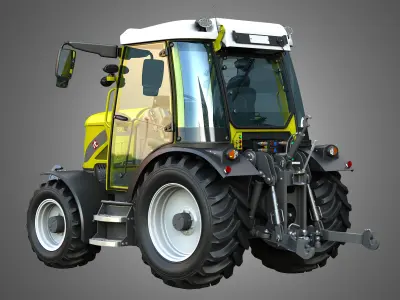 SKE 50 - Electric Tractor 3D model