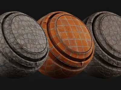 Urban Environment Smart Materials Substance Painter  3D model