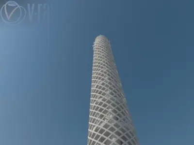 Cairo tower 3D print model