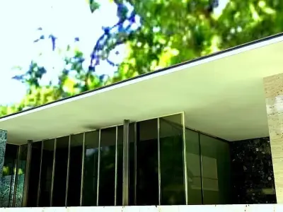 Pabellon de Barcelona 3D model