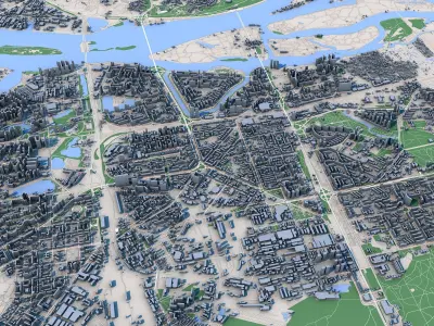 Kyiv City Ukraine 3D model
