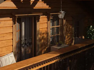 House Chalet 3D model