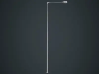 Street Light 7A Low-poly 3D model