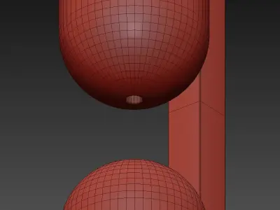 Clash Wall Sconce 3D model