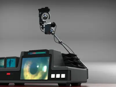 Blade Runner Eye Scanner 3D model