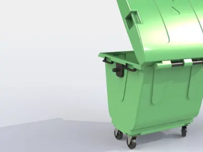 Garbage Dumpster 3D model
