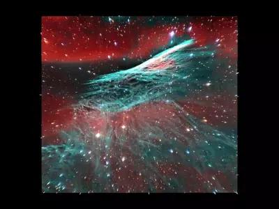 Pencil Nebula 3D model