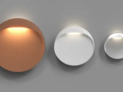 Louis Poulsen FLINT wall lamps 3D model