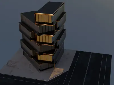Moreno Building  3D model