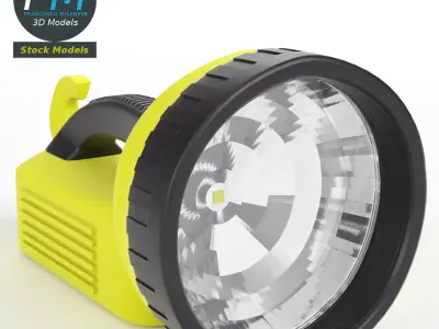 High power torch 3D model