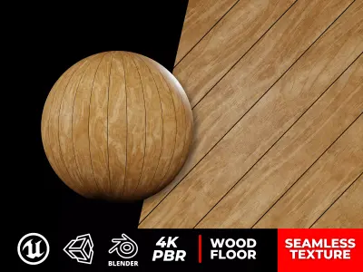 PBR Wood Texture Seamless 4K Photorealistic 05 - Archviz - Games Texture
