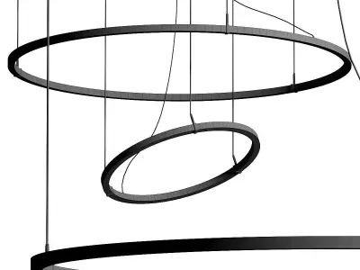 Andcosta Daytona Round Pendant Lamp 3D model