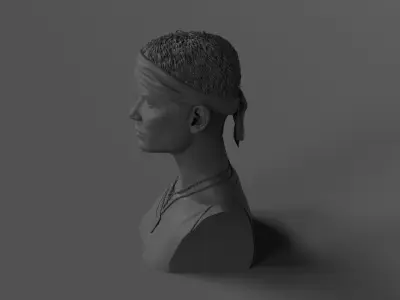 Jenette Goldstein - Vasquez - Aliens 3D print model