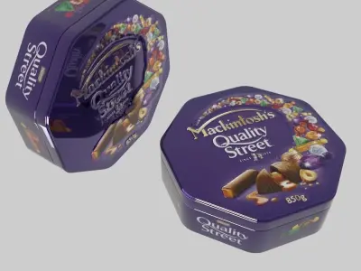quality street chocolate  3D model