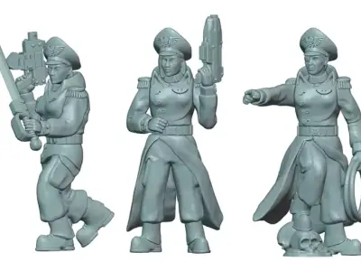 Commissar Builder Kit 3D print model