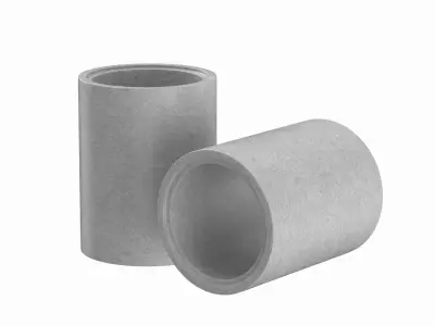 Concrete Pipes 3D model buy