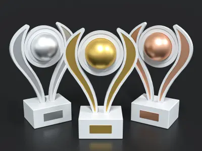 Innovation Trophy award 3D model