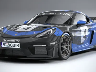  Porsche 718 Cayman GT4 RS Clubsport 2022 