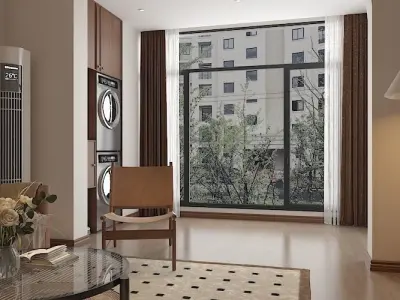 living room 3D model