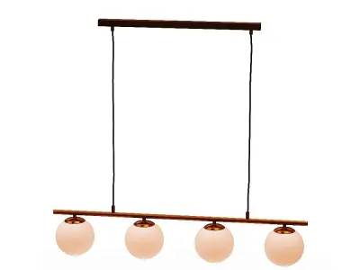 Hanging lamp Low-poly 3D model shop