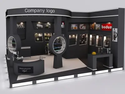 Exhibition Booth ideas  3D model