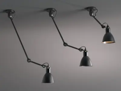 Sconce Set La Lampe GRAS 3D model