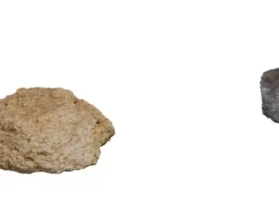 Realistic Small Rock Pack Low-poly 3D model