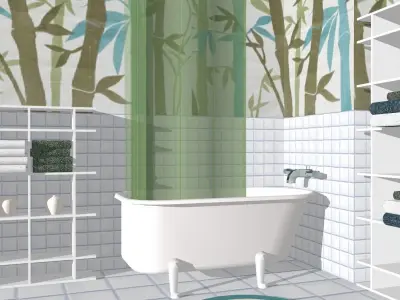 smart bathroom tool  3D model