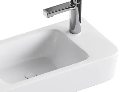 Villeroy and Boch Novo Wide Cloakroom Basin 3D model