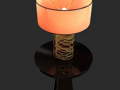 Ralph Pucci Table Lighting Tornado lamp 3D model
