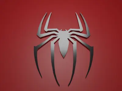 Spiderman all logo 3d models 3D model