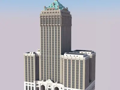 Helmsley Building 3D print model