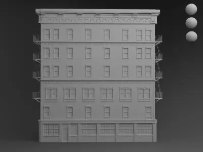 building Low-poly 3D model 26
