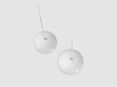 Modern Ceiling Light Low-poly 3D model purchase