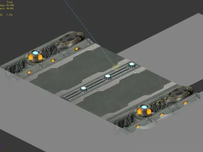 Machinery - Highway 01 3D model