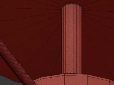 SPENCER HOOP CHANDELIER 2 3D model