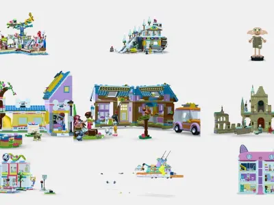 3D Lego Pack 3D model