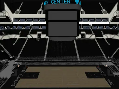 Barclays Center 3D model