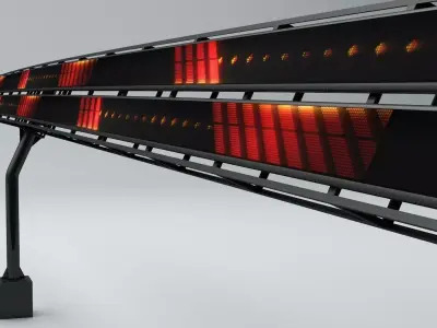 Road Billboard 3D model