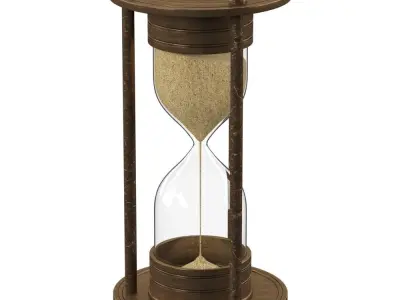 Wolken Hourglass 3D model