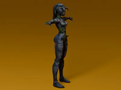 Alien 3D model 20