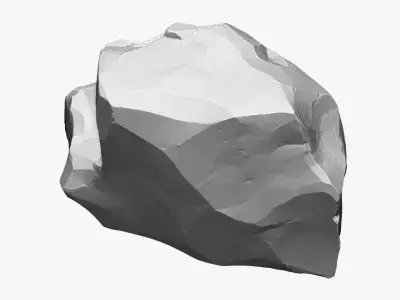 3D Mountain rock Zbrush sculpt 3D model