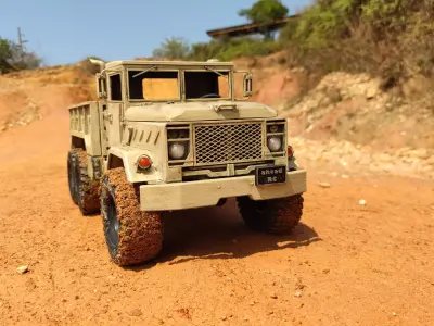 Crawler M939 Cab - 1-10 RC body 3D print model