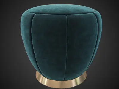 Florence Stool 3D model