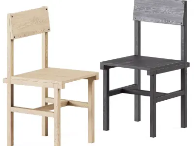 Rohsska Chair by Bla Station 3D model