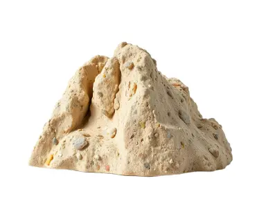 Desert Sand Rock model pack Low-poly 3D model