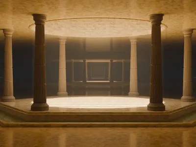 Roman Palace 3D model