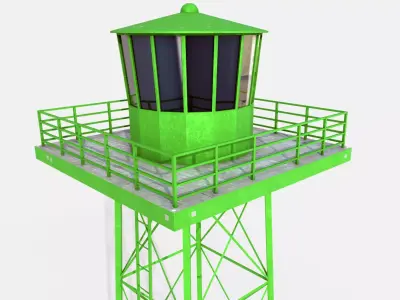 Breakwater Head Light Low-poly 3D model