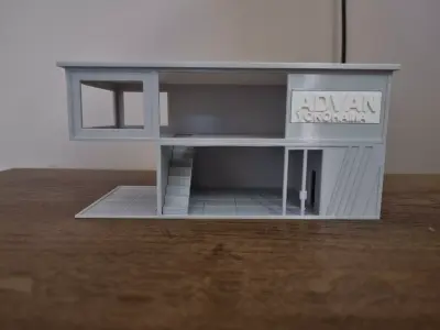 Advan garage 1 64 3D print model
