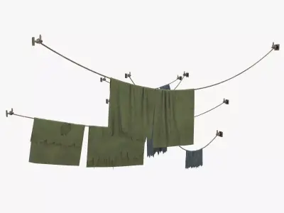 Cloth dirty 3D model